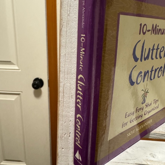 $5 bundled - 10 Minute Clutter Control hard back - Picture 2 of 7